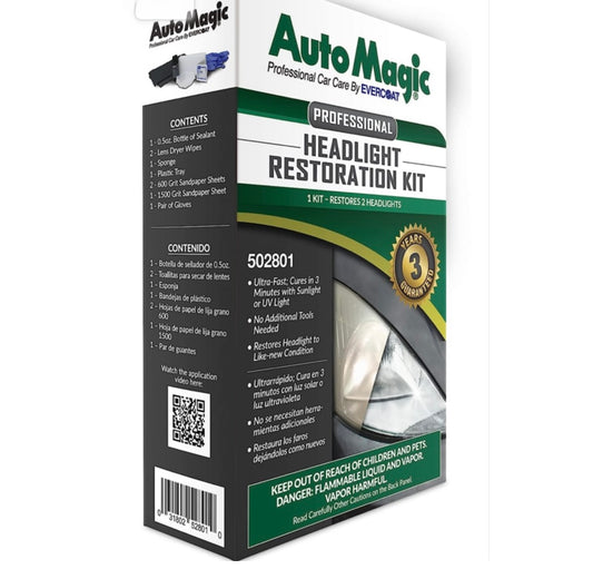 Headlight Restoration Kit