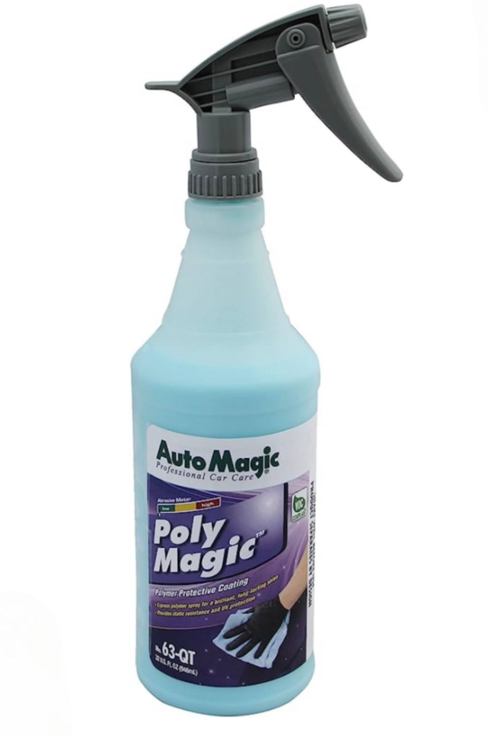 Poly Magic High-Gloss Polymer for Exterior Paint, Plastic & Chrome - 32 Fl Oz